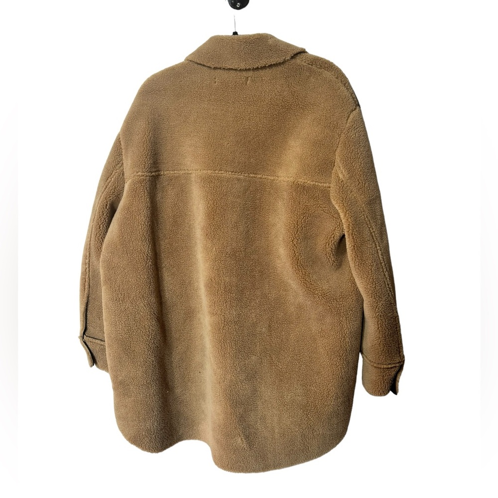 NWOT Zara Teddy Double Faced Shacket - Picture 6 of 6